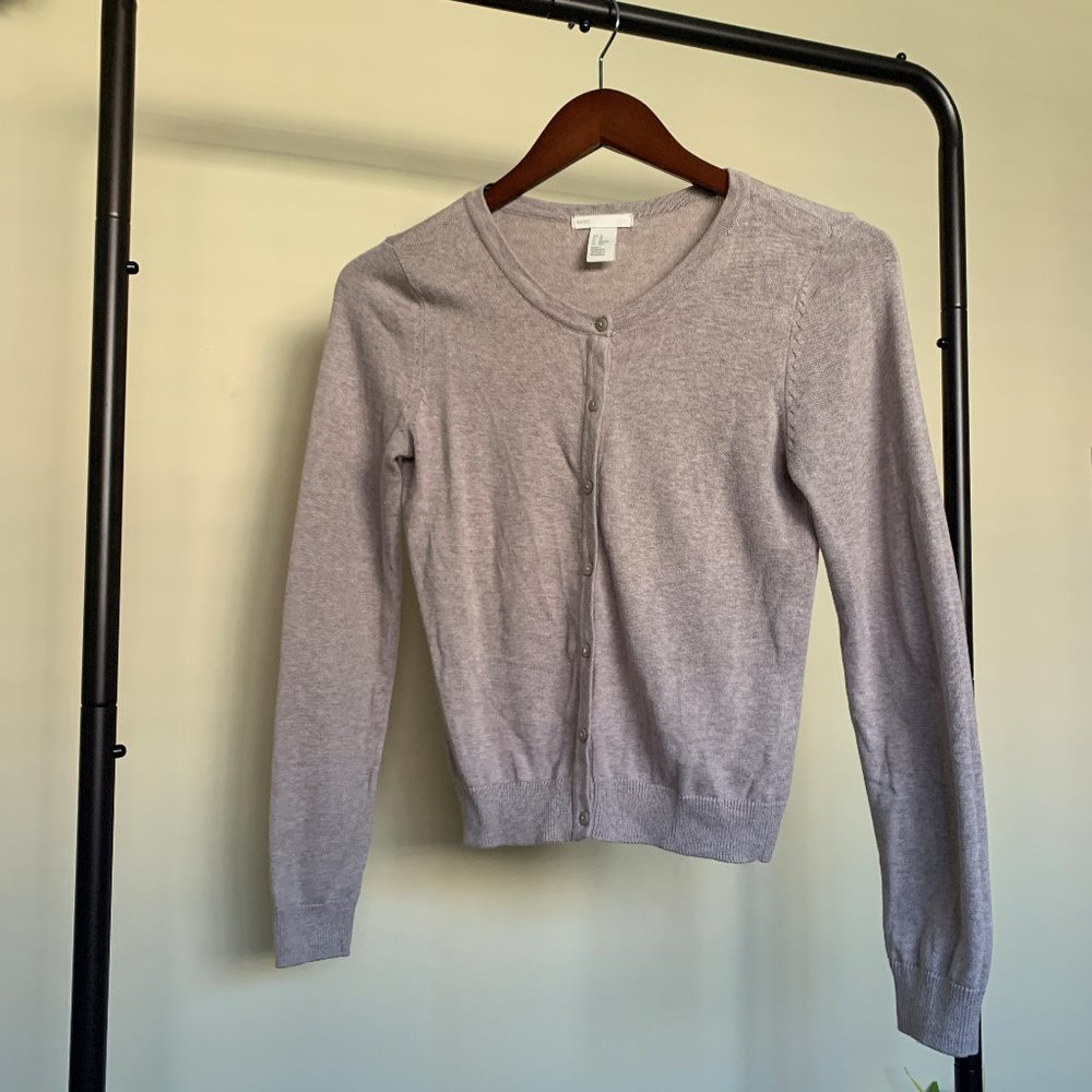 XS H&M Beige Cardigan